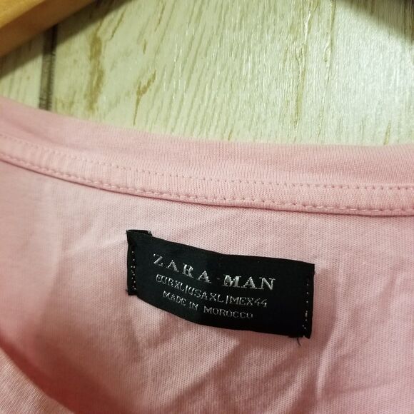 Zara Man Pink Influencer Shirt XL - Picture 4 of 4